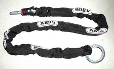 ABUS ADAPTOR Rahmenschlosskette - Schwarz, 100cm, Safety Index 15