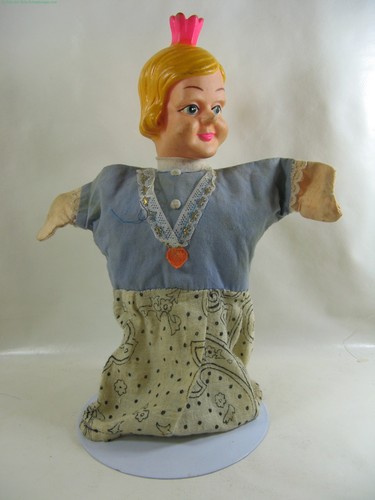 Handpuppe prinzessin bespielt - handpuppe,