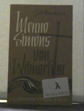 Menno simons von witmarsum - menno,