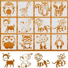 Tier-Schablonen, Malvorlagen