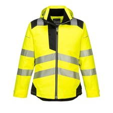 Warnschutzjacke Winter Hi-Vis wasserdicht −40°C Arbeitsjacke Portwest T400 PW3