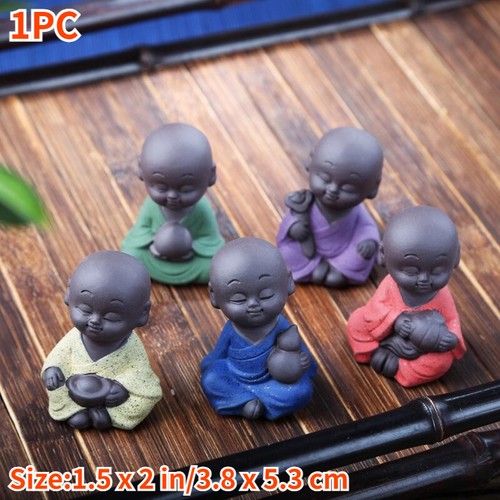 1pc mini buddha statue - buddha, mönch