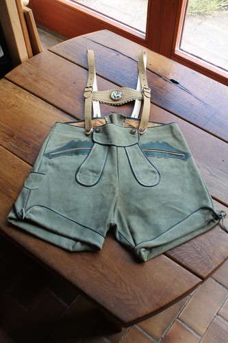 Kurze vintage knöpflatz - kurze,