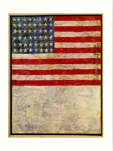 Jaspis johns flagge oben - jaspis,