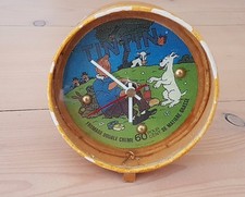 Uhr Camenbert Dose Standuhr Reparatur vintage Tim & Struppi 2001 signiert