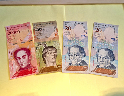 Venezuela banknoten lot - venezuela,