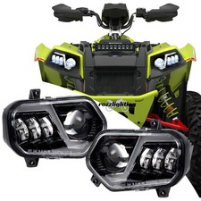 LED-Scheinwerfer Tagfahrlicht für Polaris Ranger RZR Scrambler 570 800 900D