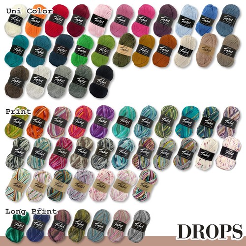 Drops fabel sockenwolle - fabel,