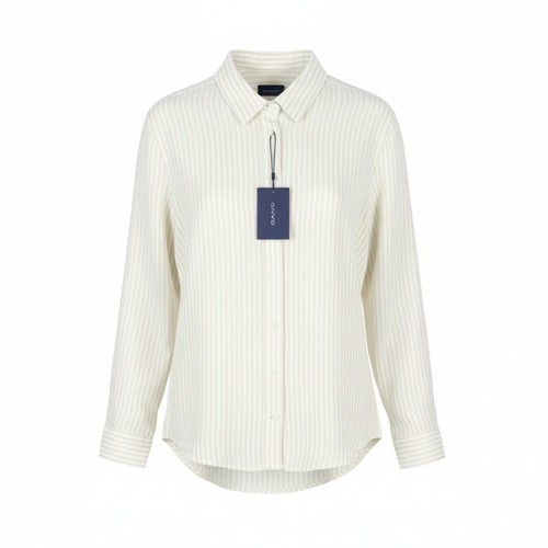 Gant reg leinen streifen damen - reg,