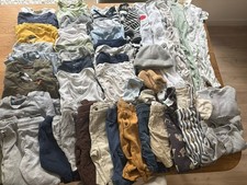 baby kleidungs paket Gr. 68 Paket Junge H&M, steiff, baby Club& Co. | 52 teile