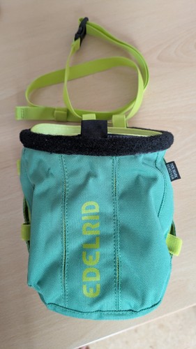 Chalkbag von edelrid grün - edelrid, in