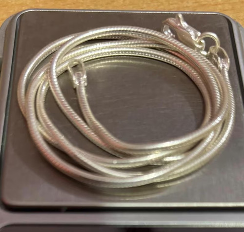 999 silber kette zoll - 999,