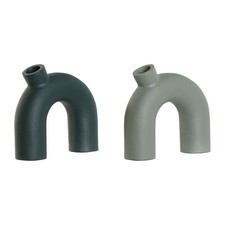 Vase Home ESPRIT grün