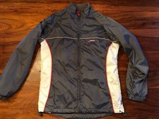 TCM Damen Jacke mit Fleeceeinsatz Funktionsjacke Regenjacke Grau Gr. 38/40