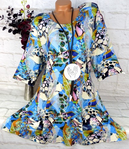 New jersey tunika bluse - bluse, kleid