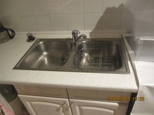 spüle mit unterschrank Länge 1,4m, Tiefe 60cm, Höhe 85cm