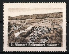 Reklamemarke Bollendorf, A/d