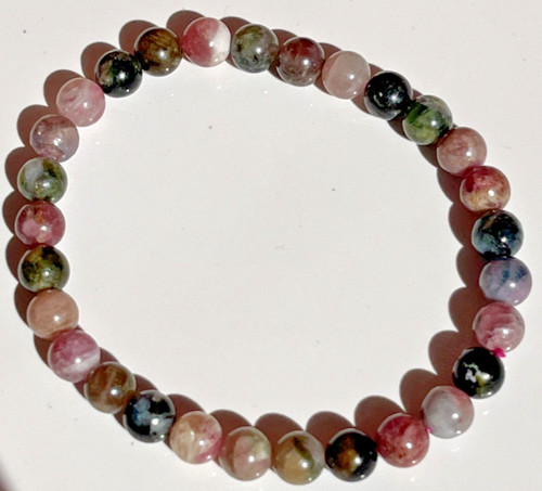 Wassermelonen turmalin armband - turmalin,