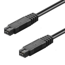 9-pin - 9-pin FireWire Kabel