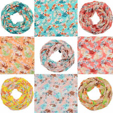 Schal Halstuch Blumenmuster