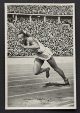 Reemtsma Olympia 1936 Germany #33 Jesse Owens, USA - RC Rookie Card