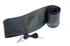 Lenkradbezug, Lenkradhülle PERFORIERTES  Echtes Leder Ø 37 - 39 zum Schnüren