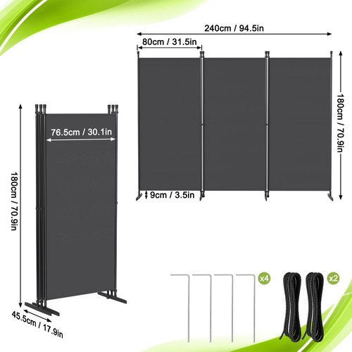 Metall paravent faltbar - metall,