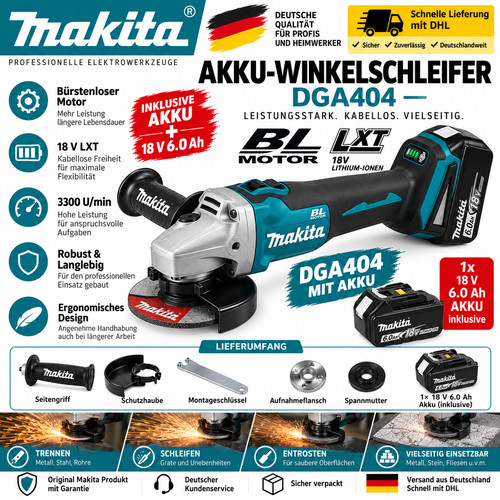 Makita 18v dga404 - makita,