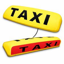 23" LED MAGNET TAXI DACH