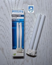 Philips Master 9W/830 Kompaktleuchtstofflampe 2G7 PL-S PLS 4P Warmweiß white