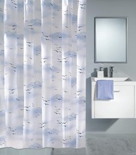 Kleine Wolke Duschvorhang Sky Polarblau Vinyl 180x200 2.Wahl Neu OVP *