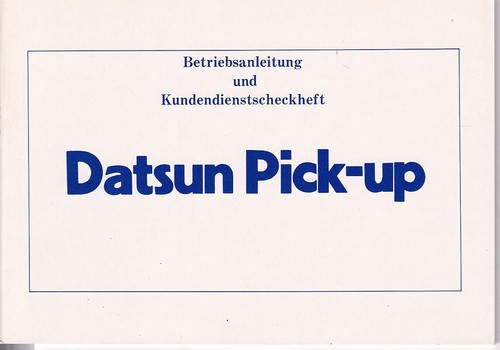 Datsun pick - datsun, pick-up