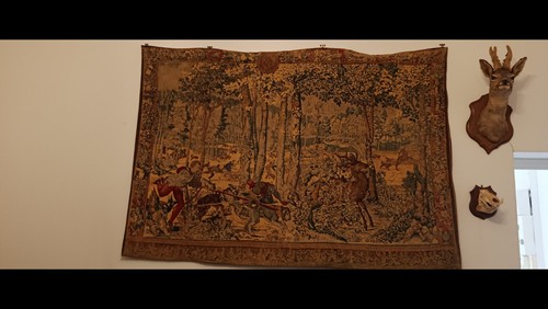 Antiker wandteppich replik des - wandteppich,