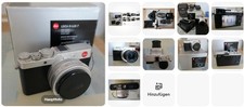 LEICA D-LUX 7, SILBERN ELOXIERT; #19115, gebr., sehr guter Zust., OVP mit Zubeh.