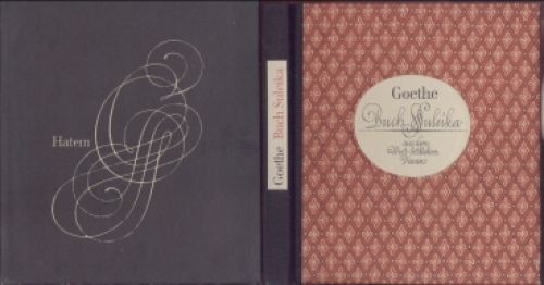 Buch suleika goethe - buch, suleika,
