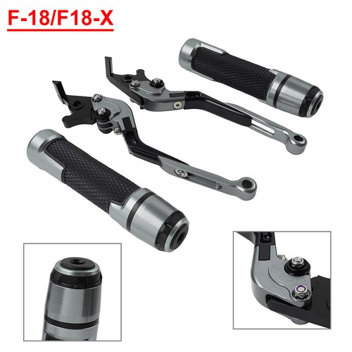 Lenkergriffe sets grau - lenkergriffe,