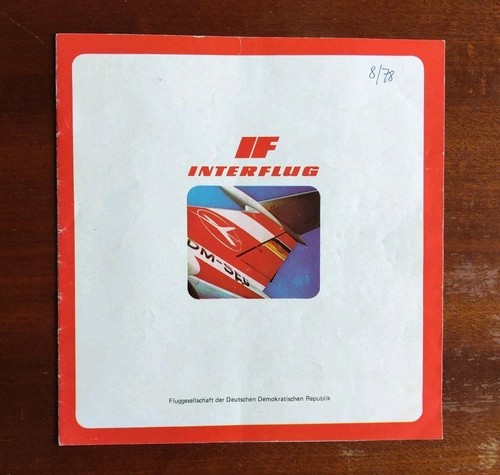 Interflug prospekt - if,