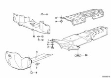 BMW Hitzeschutzblech