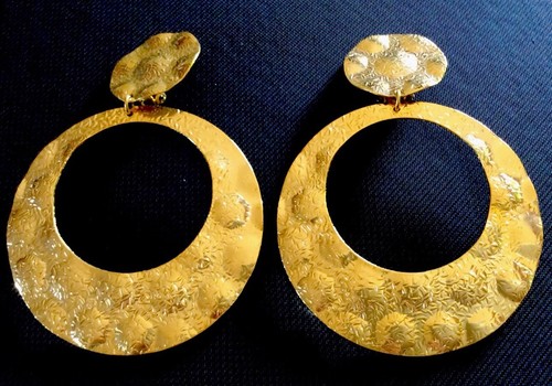 Vintage extravagante creolen - vintage,