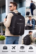 Rucksack Reiserucksack schwarz