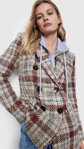 Zara blazer boucle - zara,