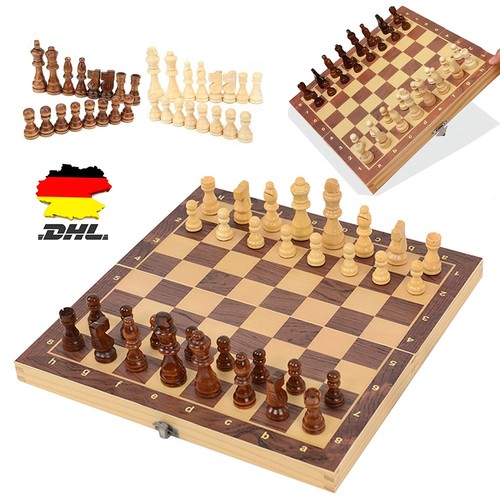 Magnetische holz schach - magnetische,