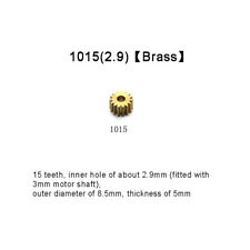 Zahnrad, Stirnrad, Modul 0.5