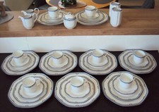 50 Teile KAISER Germany Kaffee Kuchen Ess Gedecke Selection: Polaris Porzellan