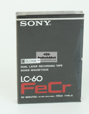 Sony Elcaset LC-60 FeCr Type II 60 min. Tonband sealed tape NOS NEU in OVP