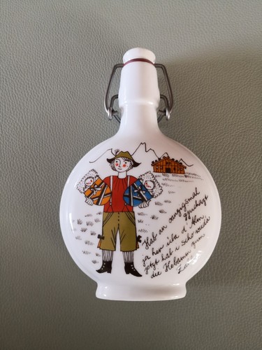 Vintage porzellanflasche - vintage,