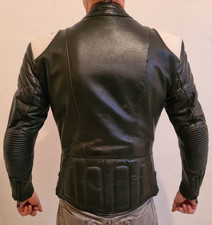 Motorrad Lederjacke, Echtleder