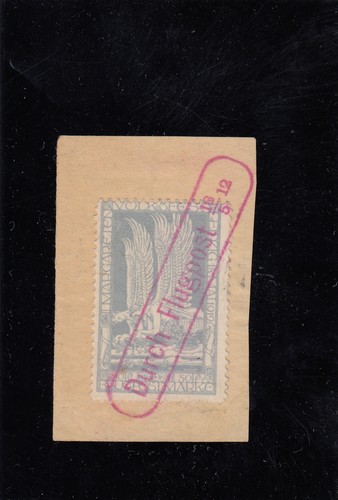 Halbamtliche flugpost - dr:,