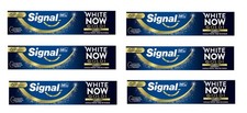 6 X SIGNAL ZAHNPASTA WHITE NOW