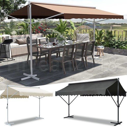 Standmarkise mit faltarm - standmarkise,